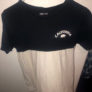 Black and White California T-Shirt